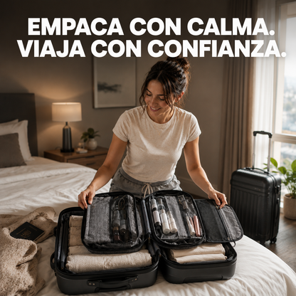 Estuche Organizador de Aseo Para Viaje